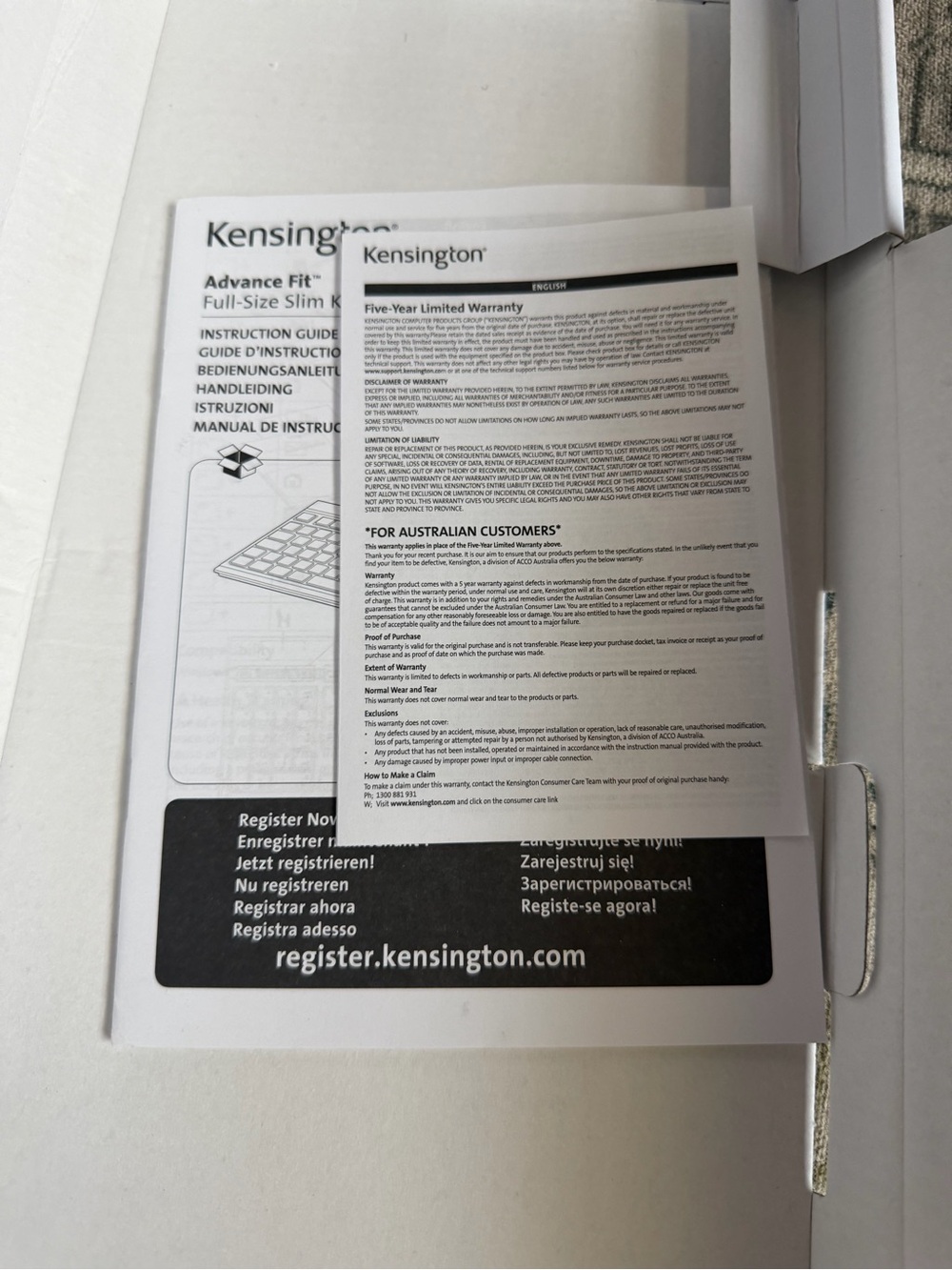 Kensington Slim Type Wired Keyboard (model K72357USA) designed for Windows. - Picture 13 of 13